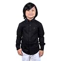 Boy39s Kids Regular Fit Solid Pattern Cotton