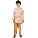 Boy39s Kurta Pajama Set Silk Traditional Dress
