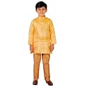 Boy39s Kurta Pajama Set Silk Traditional Dress