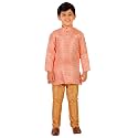 Boy39s Kurta Pajama Set Silk Traditional Dress