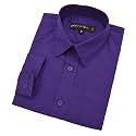 Boy39s Long Sleeves Solid Dress Shirt JL32