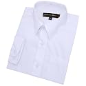 Boy39s Long Sleeves Solid Dress Shirt JL32