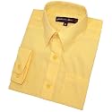 Boy39s Long Sleeves Solid Dress Shirt JL32