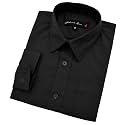 Boy39s Long Sleeves Solid Dress Shirt JL32