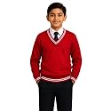 Boy39s School Uniform Lining Full Sleeves Sweater