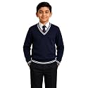 Boy39s School Uniform Lining Full Sleeves Sweater