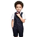 Boy Suits Slim Fit Tuxedo for Boys Suit Set for Kids Formal Wedding Ring Bearer Outfit