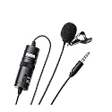 BOYA By M1 Lavalier Auxiliary Microphone For Smartphones, Canon, Nikon DSLR Cameras And Camcorders