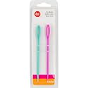 Boye 42-40037 Large Plastic Yarn Needles for Crocheting and Sewing, Teal and Pink, 2pcs