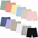 Boyiee 12 Pcs Girl Bike Short Toddler Safety Short