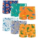 Boys 100% Cotton Soft Boxer Briefs Size 18M-12Yrs Tagless Underwear 6-Pack