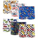 Boys 100% Cotton Soft Boxer Briefs Size 18M-12Yrs Tagless Underwear 6-Pack