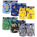 Boys 100% Cotton Soft Boxer Briefs Size 18M-12Yrs Tagless Underwear 6-Pack