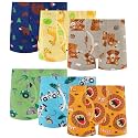 Boys 100% Cotton Soft Boxer Briefs Size 18M-12Yrs Tagless Underwear 6-Pack