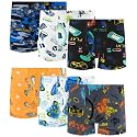 Boys 100% Cotton Soft Boxer Briefs Size 18M-12Yrs Tagless Underwear 6-Pack