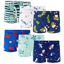 Boys 100% Cotton Soft Boxer Briefs Size 18M-12Yrs Tagless Underwear 6-Pack