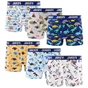 Boys 100% Cotton Soft Boxer Briefs Size 18M-12Yrs Tagless Underwear 6-Pack