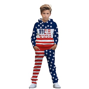 boys clothing sets 2-Piece Hoodie Pants