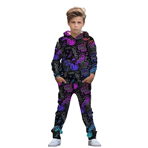 boys clothing sets 2-Piece Hoodie Pants