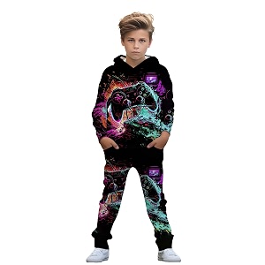 boys clothing sets 2-Piece Hoodie Pants