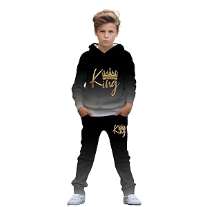 boys clothing sets 2-Piece Hoodie Pants