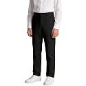 Boys' Linen Pants Flat Front Dress Pants Kids School Uniform