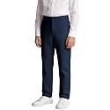 Boys' Linen Pants Flat Front Dress Pants Kids School Uniform