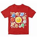 Boys39 Regular Fit T-Shirt Kawaii Solar System