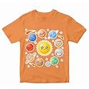 Boys39 Regular Fit T-Shirt Kawaii Solar System