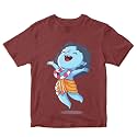 Boys39 Regular Fit T-Shirt Krishna Leaping with