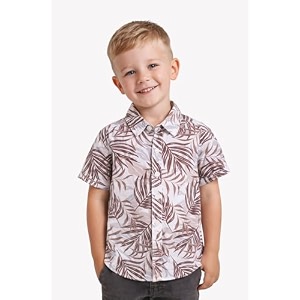 boys39 short sleeve button-down shirt multicolour striped casual summer top for kids