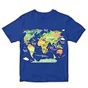 Boys39 T-Shirt Prehistoric Dinosaur Atlas 100 Cotton
