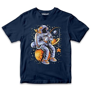 Boys Girls Astronaut Glactic Space Fishing