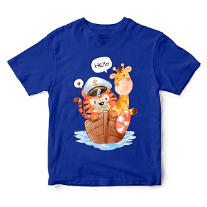 Boys Girls Tiger Giraffe Animals