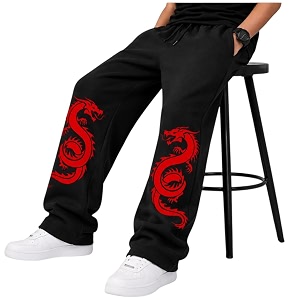 Boys Baggy Cargo Pants Cotton Blend