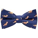Boys Bow Ties Handmade Adjustable Pre-Tied Pattern Bow Ties For Kids