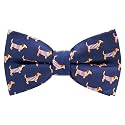 Boys Bow Ties Handmade Adjustable Pre-Tied Pattern Bow Ties For Kids