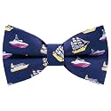 Boys Bow Ties Handmade Adjustable Pre-Tied Pattern Bow Ties For Kids