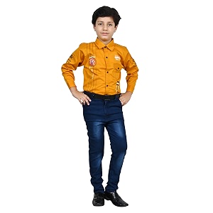 Boys Boys Shirt and Jeans Set