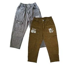 Boys Cargo Pants Kids Cargo Jeans with