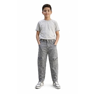 Boys Cargo Pants Kids Cargo Jeans with