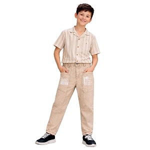 Boys Cargo Pants Kids Cargo Jeans with