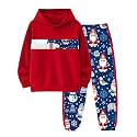 Boys Clothes Boy Outfits 2-Piece Long Sleeve Hoodie and Camouflage Pants Boys Fall Winter Clothes for 6-16 Years