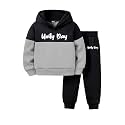 Boys Cotton Hoodie Sweatshirt and Jogging Suit