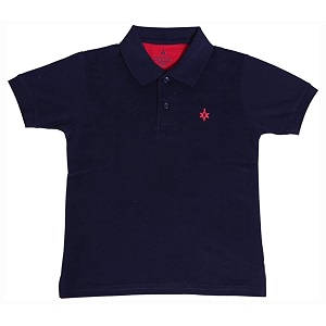 Boys Cotton Polo T-Shirt Regular Fit Half