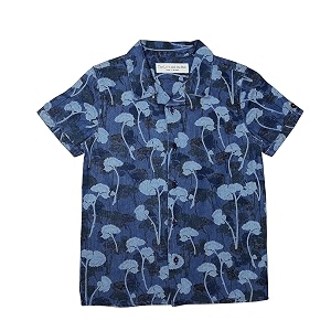 Boys Denim Printed Shirt 2-14 Years