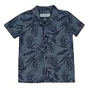 Boys Denim Printed Shirt 2-14 Years