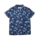 Boys Denim Printed Shirt 2-14 Years