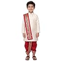 Boys Dhoti Kurta Set Sherwani Style for
