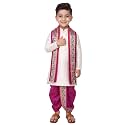 Boys Dhoti Kurta Set Sherwani Style for